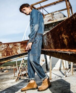 <h1 class="product_title entry-title">Detachable Harajuku Workwear Jumpsuit Overalls For Men</h1> - Image 6