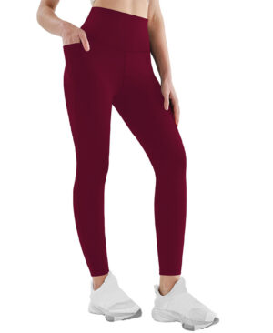 ⁦<h1 class="product_title entry-title">سروال يوغا نسائي ناعم مع تحكم في البطن، مرن وعازل</h1>⁩ - الصورة ⁦5⁩