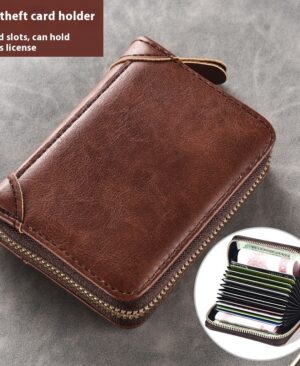 <h1 class="product_title entry-title">Men's Anti-demagnetization And Anti-theft ID Card Bag</h1> - Image 3
