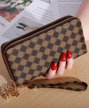 <h1 class="product_title entry-title">Women's Hand Holding Casual Double Zip Large-capacity Wallet</h1> - Image 6