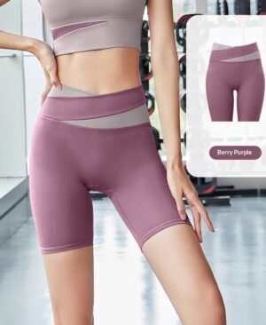 ⁦<h1 class="product_title entry-title">سروال يوغا عالي الخصر ورفع الورك</h1>⁩ - الصورة ⁦4⁩