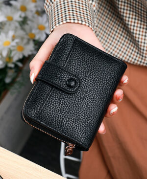 ⁦<h1 class="product_title entry-title">محفظة قصيرة للنساء بنمط الليتشي</h1>⁩ - الصورة ⁦4⁩