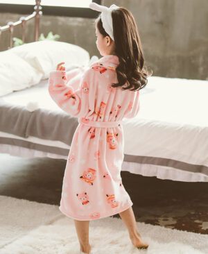 ⁦<h1 class="product_title entry-title">بيجامة أطفال من الفلانيل السميك للبنات - خدمة منزلية من شان</h1>⁩ - الصورة ⁦6⁩