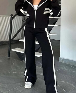 <h1 class="product_title entry-title">Casual Trousers Simple Zipper Coat For Women</h1> - Image 6