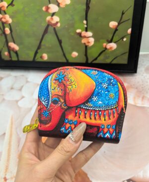 <h1 class="product_title entry-title">Women's Ethnic Style Elephant Long Wallet Organ</h1> - Image 7