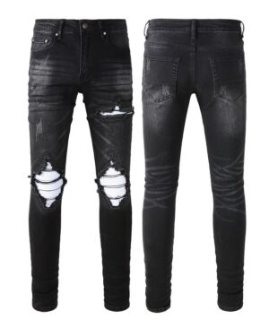 <h1 class="product_title entry-title">Trendy Co-ed Casual American-style Vintage Washed Ripped Jeans</h1> - Image 3
