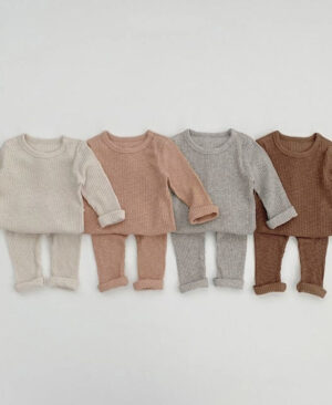 <h1 class="product_title entry-title">Boys And Girls Baby Pajamas Suit</h1> - Image 5