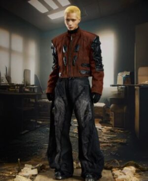 <h1 class="product_title entry-title">Heavy-duty Raw-edged Distressed-style Post-apocalyptic Loose-fit Jeans</h1> - Image 6