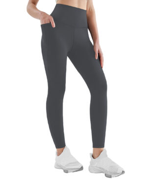 ⁦<h1 class="product_title entry-title">سروال يوغا نسائي ناعم مع تحكم في البطن، مرن وعازل</h1>⁩ - الصورة ⁦4⁩