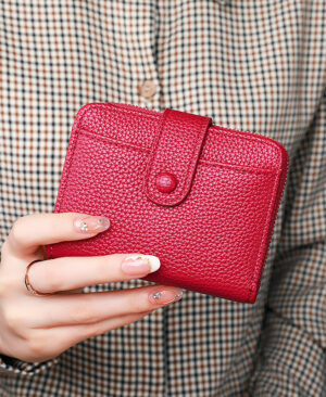 ⁦<h1 class="product_title entry-title">محفظة قصيرة للنساء بنمط الليتشي</h1>⁩ - الصورة ⁦7⁩