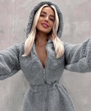 <h1 class="product_title entry-title">Women's Comfort Fleece Solid Color Full-Body Sweater</h1> - Image 3