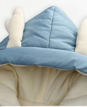 Baby Winter Snowsuit Plus Velvet Thick Baby Boys Jumpsuit 0-3 Years Newborn Romper Girl Clothes Overalls Toddler Coat - Image 5