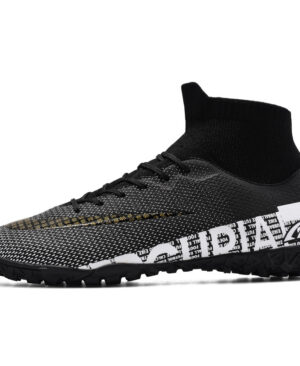 <h1 class="product_title entry-title">Men's Plus Size Soccer Shoes High Top AG Spikes</h1> - Image 4