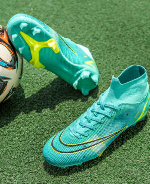 <h1 class="product_title entry-title">Football Boots Men's High Top AG Spike Artificial Turf</h1> - Image 4