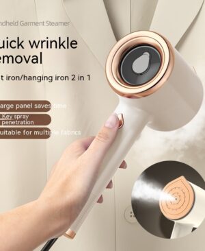 ⁦<h1 class="product_title entry-title">مكواة بخار محمولة صغيرة للملابس، مكواة بخار يدوية للسفر والأجهزة المنزلية، مكواة عمودية بموصل أمريكي</h1>⁩ - الصورة ⁦5⁩