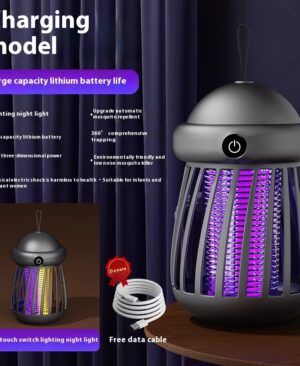 <h1 class="product_title entry-title">Mosquito Killer Lamp Insect Repellent Radiation Less Mute Electric Insect Trap Usb Charging Outdoor Mosquito Killer Repellent</h1> - Image 8