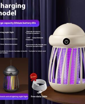 <h1 class="product_title entry-title">Mosquito Killer Lamp Insect Repellent Radiation Less Mute Electric Insect Trap Usb Charging Outdoor Mosquito Killer Repellent</h1> - Image 6